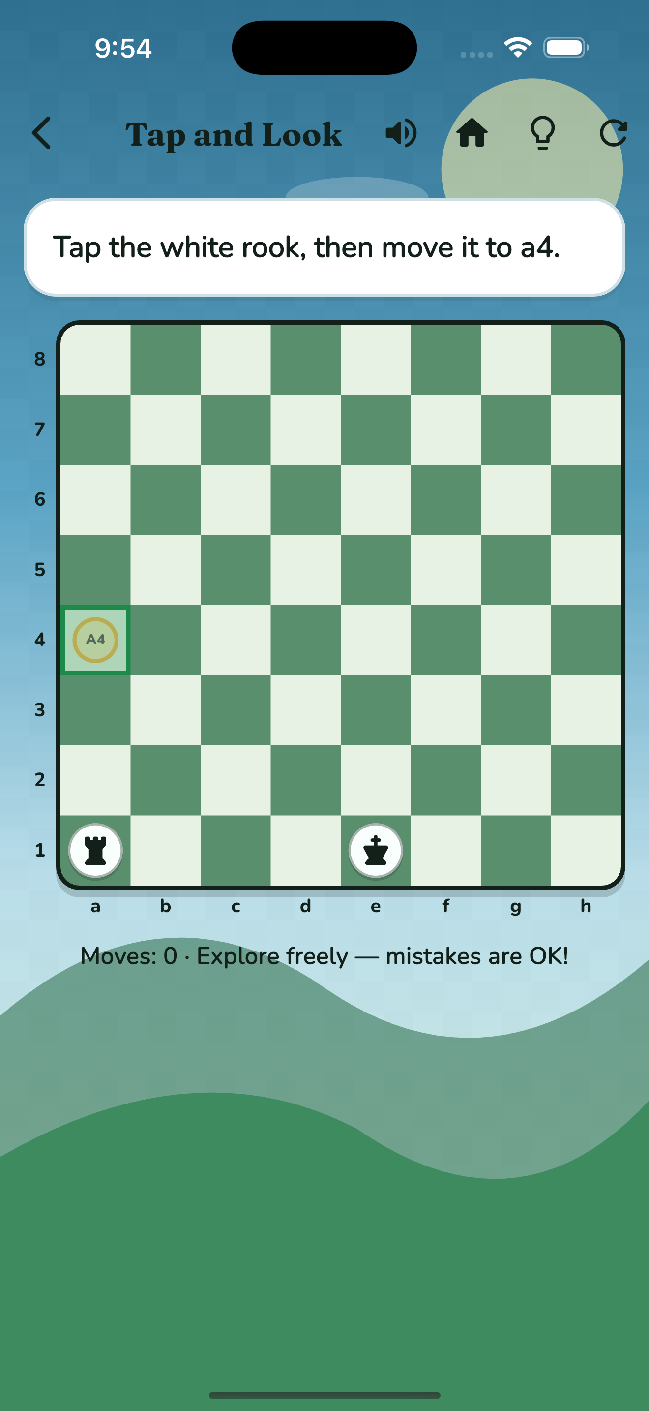 Castle Adventure Chess kingdom map phone screenshot 2