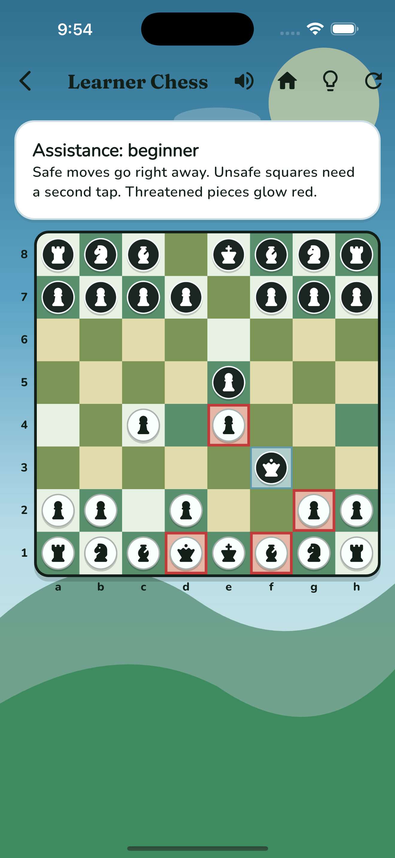 Castle Adventure Chess Learner Chess phone screenshot 4