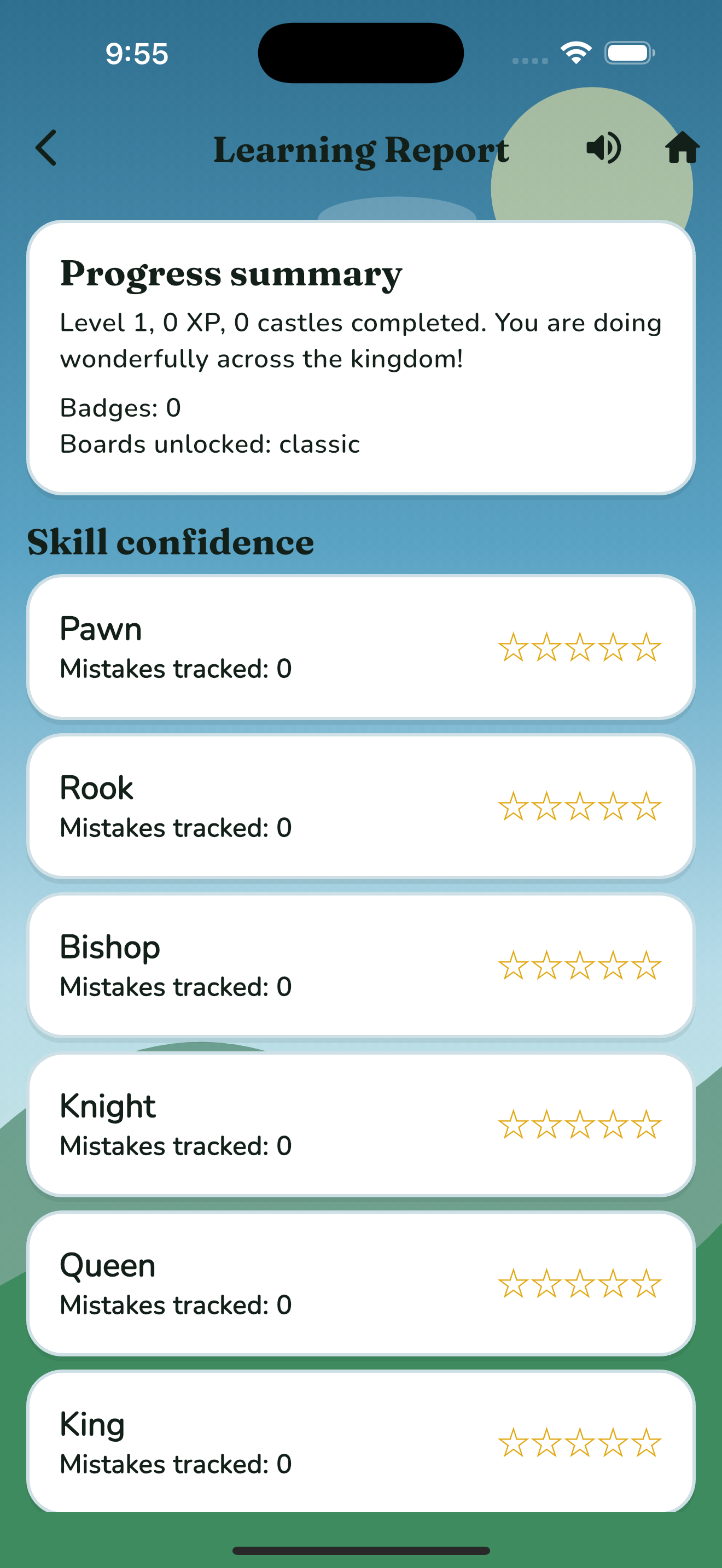 Castle Adventure Chess play mode phone screenshot 5