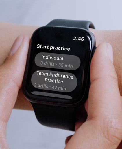 Curling Diary Apple Watch companion screenshot 1