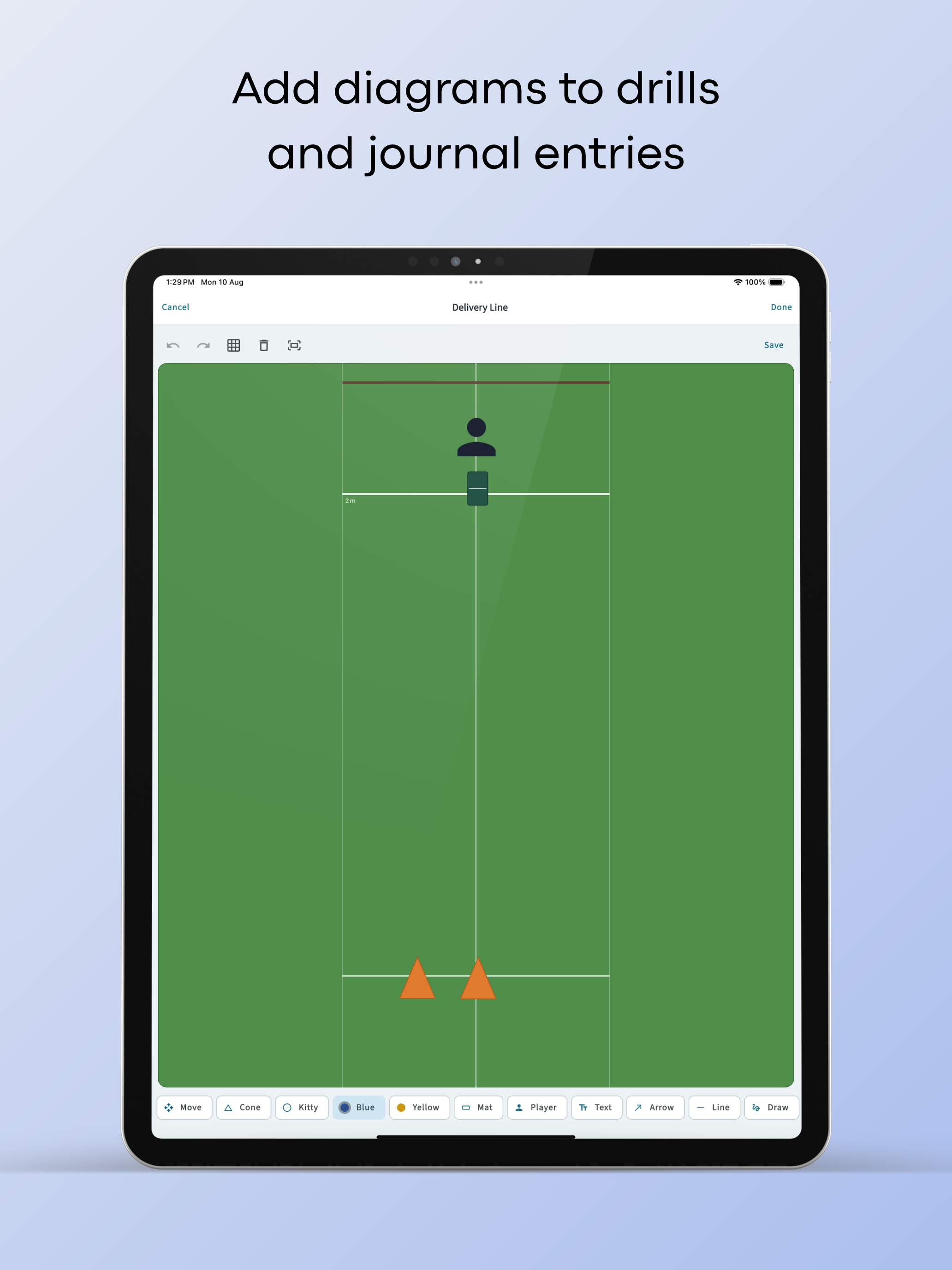 Lawn Bowls Diary iPad screenshot 1