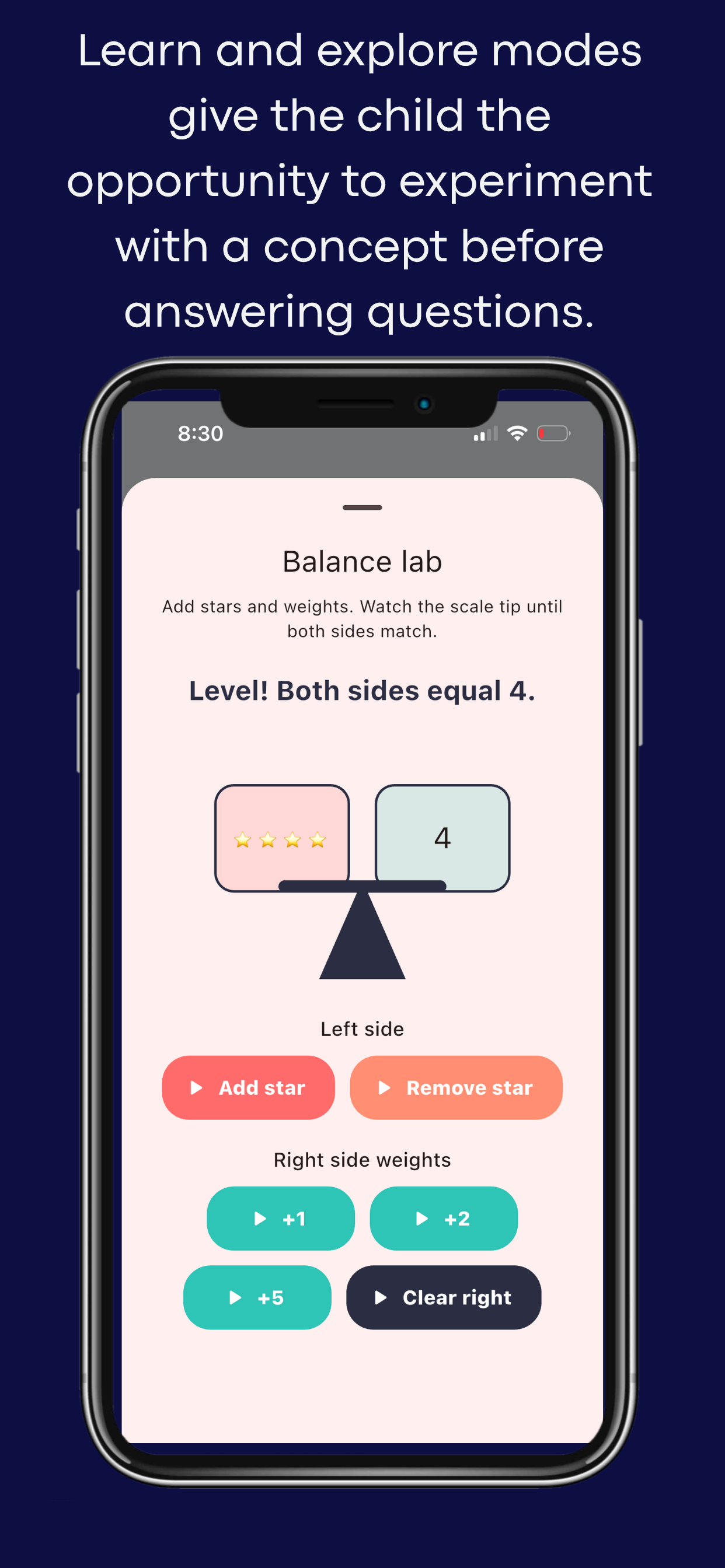 Maths For Kids addition practice phone screenshot 3