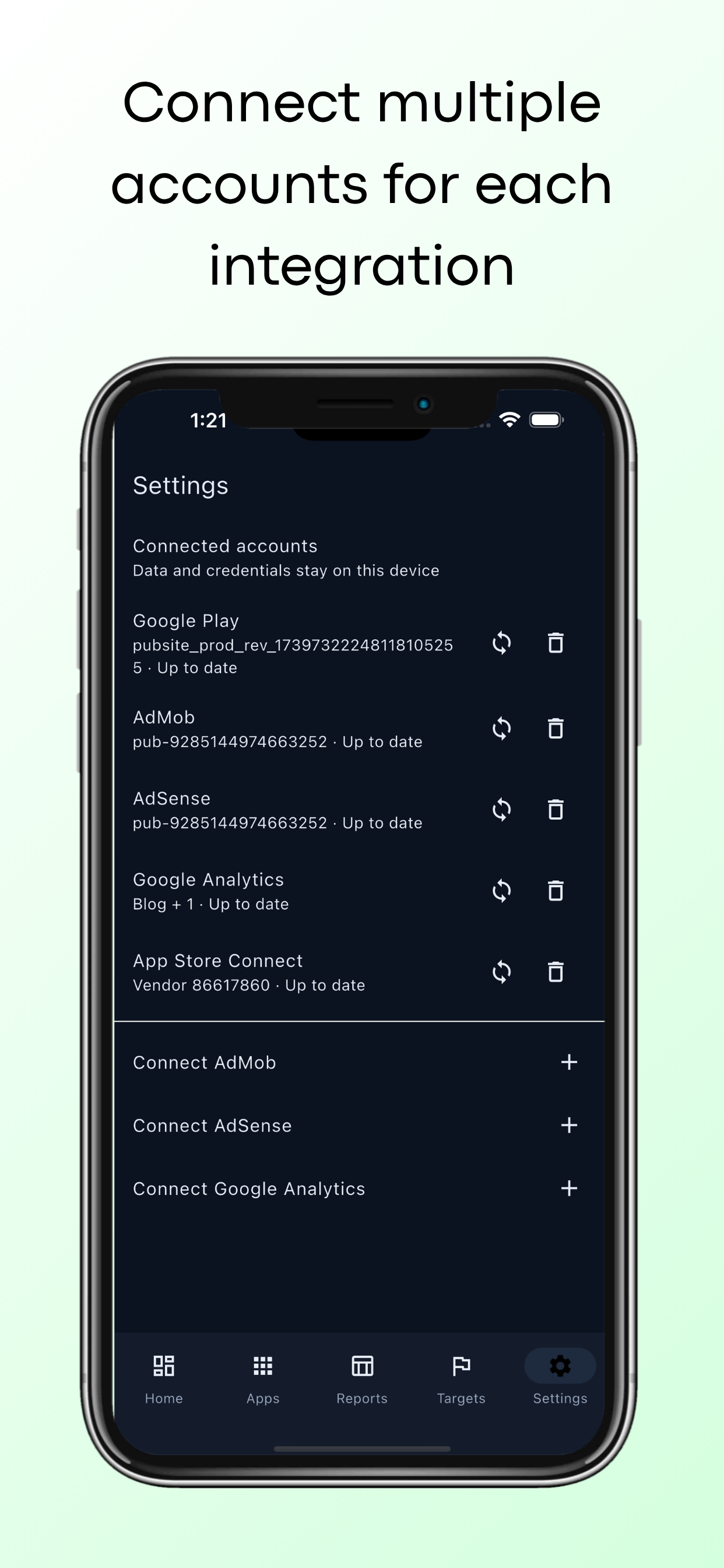 Revenue Tap store proceeds tracker phone screenshot 3